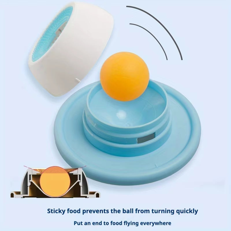 Lick Toys for Dogs Interactive Dog Toys Slow Feeder Food Dispenser for Puppy Training Enrichment Cat Feeding Crate Accessory