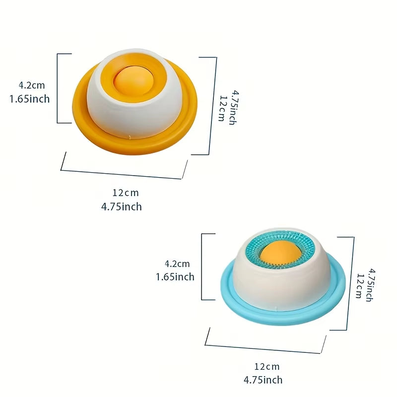 Lick Toys for Dogs Interactive Dog Toys Slow Feeder Food Dispenser for Puppy Training Enrichment Cat Feeding Crate Accessory